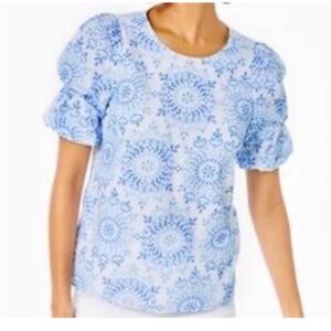 Lilly Pulitzer Eyelet Top XS